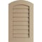 Ekena Millwork Timberthane Rustic Smooth Arch Top Faux Wood Non-Functional Gable Vent, Primed Tan, 28"W x 33"H GVURAR28X33DSMPR - alternate 1